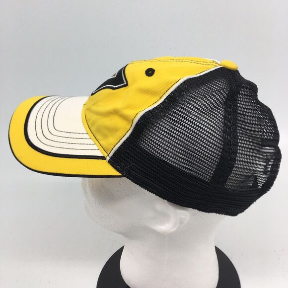 Roush Racing Matt Kenseth #17 Nascar Yellow & Black Hat Cap Chase Authentics - Picture 3 of 9